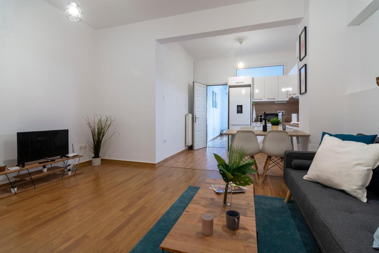 Modern 2Bd Apt In Athens , 3-Min Metro ภายนอก รูปภาพ
