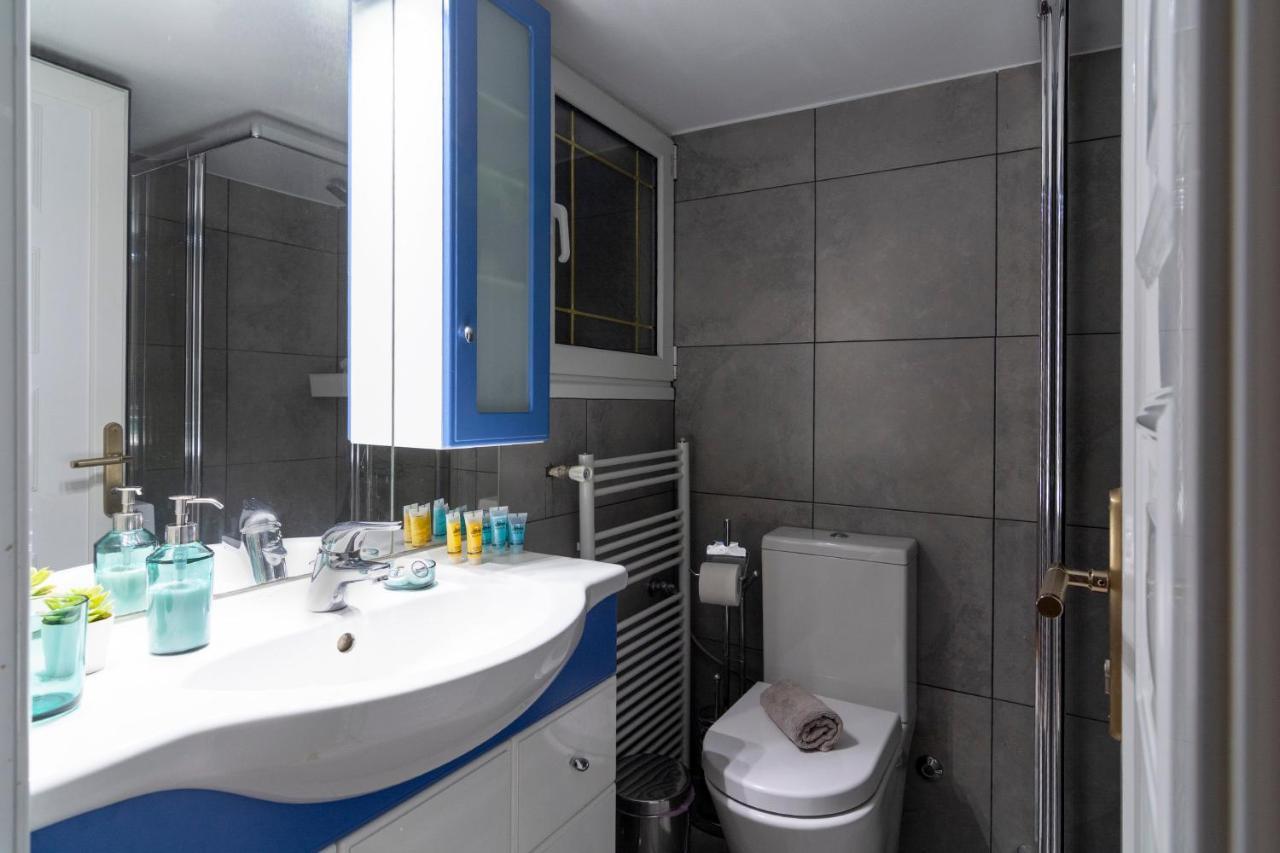 Modern 2Bd Apt In Athens , 3-Min Metro ภายนอก รูปภาพ
