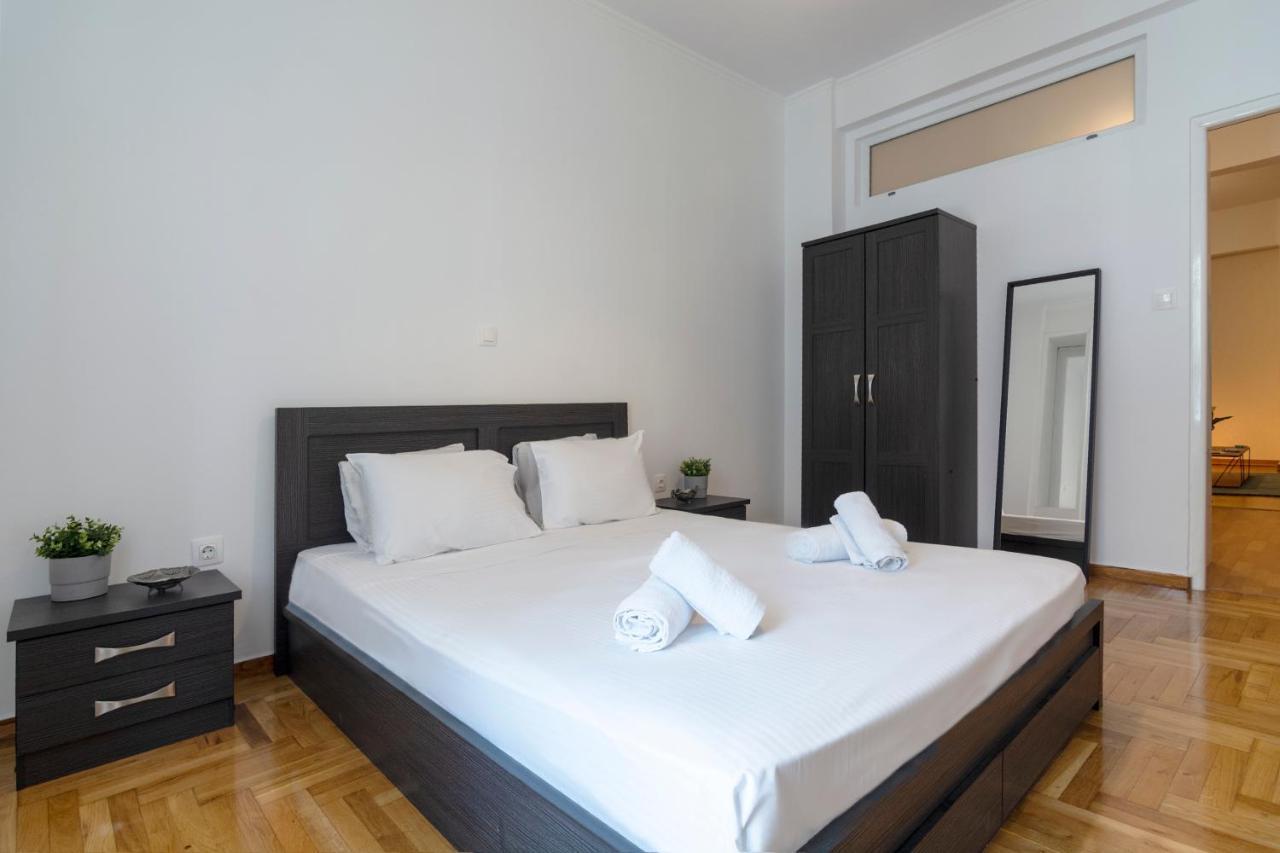 Modern 2Bd Apt In Athens , 3-Min Metro ภายนอก รูปภาพ